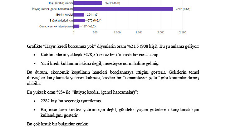 MEMURLARIN GEÇİM DÜZEYİ ANKETİ – ÖZET RAPOR