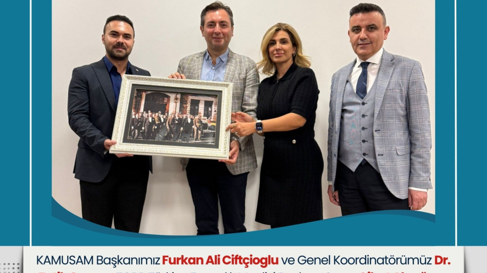 KAMUSAM Yönetimi, TOBB Yetkililerine Nezaket Ziyaretinde Bulundu