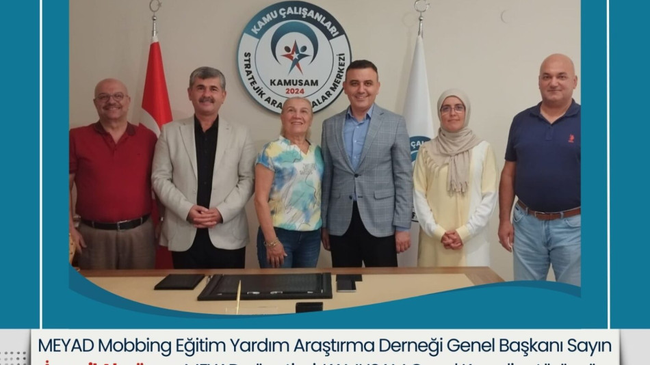 MEYAD Genel Başkanı İsmail Akgün ve Yönetiminden KAMUSAM’a Nezaket Ziyareti