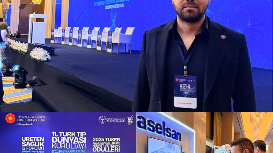 KAMUSAM BAŞKANI ÇİFTÇİOĞLU, 11. TÜRK TIP DÜNYASI KURULTAYI İŞ FORUMU’NA KATILDI