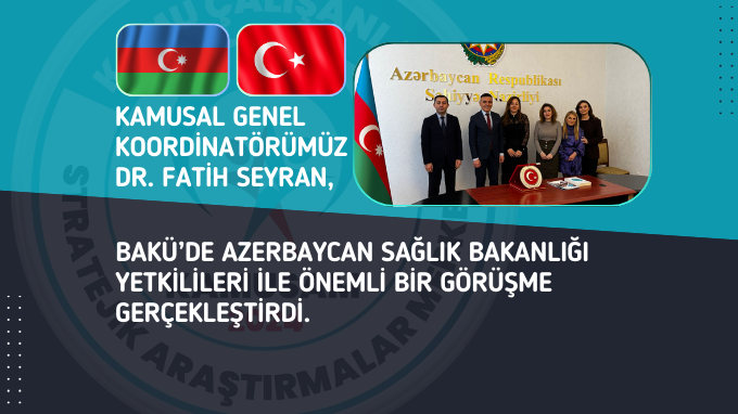 KAMUSAM Genel Koordinatörümüz Dr. Fatih Seyran,