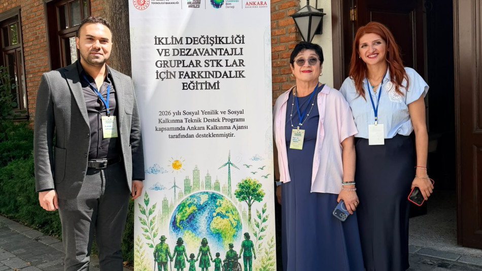 KAMUSAM BAŞKANI FURKAN ALİ ÇİFTÇİOĞLU, “İKLİM DEĞİŞİKLİĞİ VE DEZAVANTAJLI GRUPLAR: STK’LAR İÇİN FARKINDALIK EĞİTİMİ” PROGRAMINA KATILDI