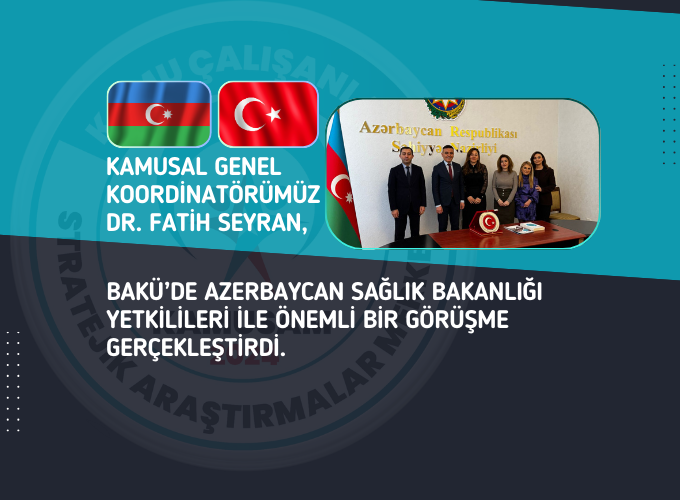 KAMUSAM Genel Koordinatörümüz Dr. Fatih Seyran,